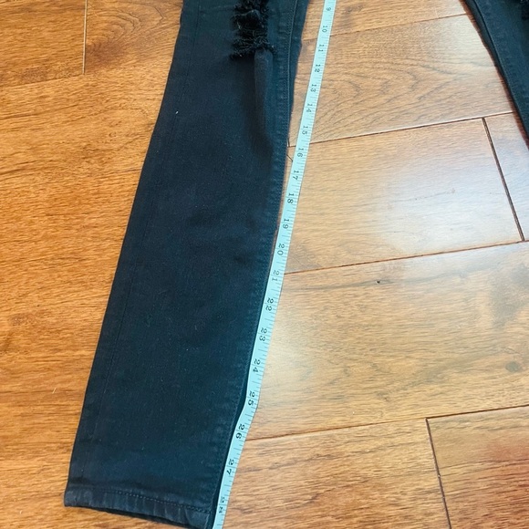 Black size 2 Express skinny jeans mid-rise - Picture 2 of 4